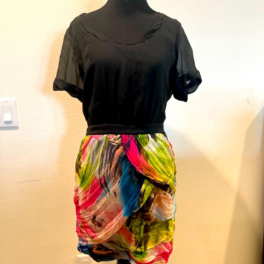 DVF asymmetrical dress. NWT